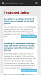 Mobile Screenshot of getfreelancer.com